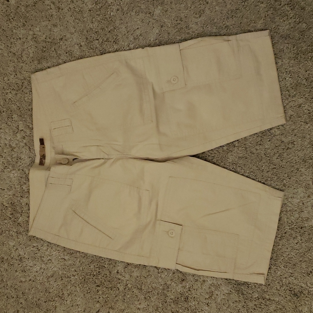 Prana Khaki Cargo Shorts